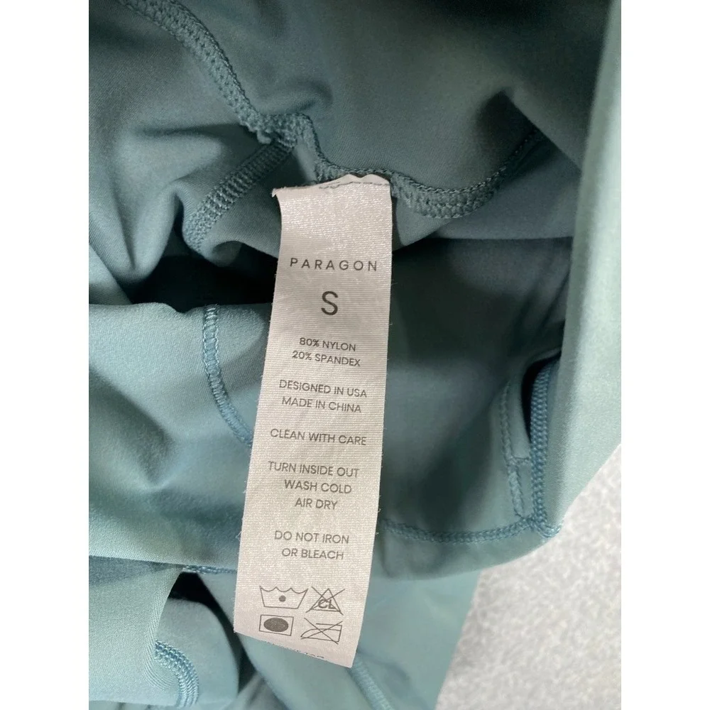 Paragon Leggings Womens S Green Active High Rise Sculptseam 24